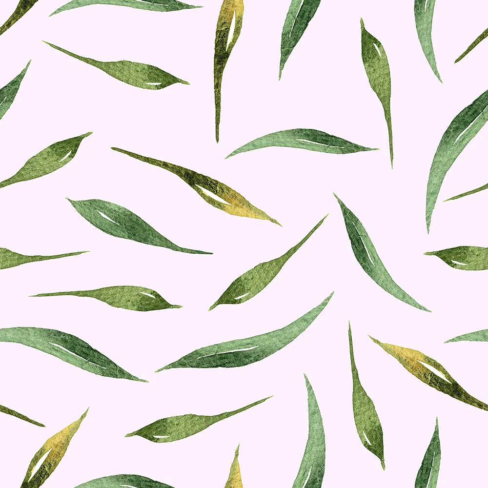 Where Gentle Leaves Dance on a Pink Breeze