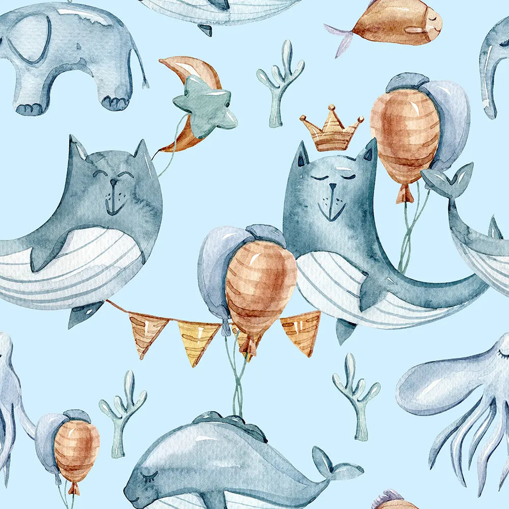 Where Whales and Friends Soar High