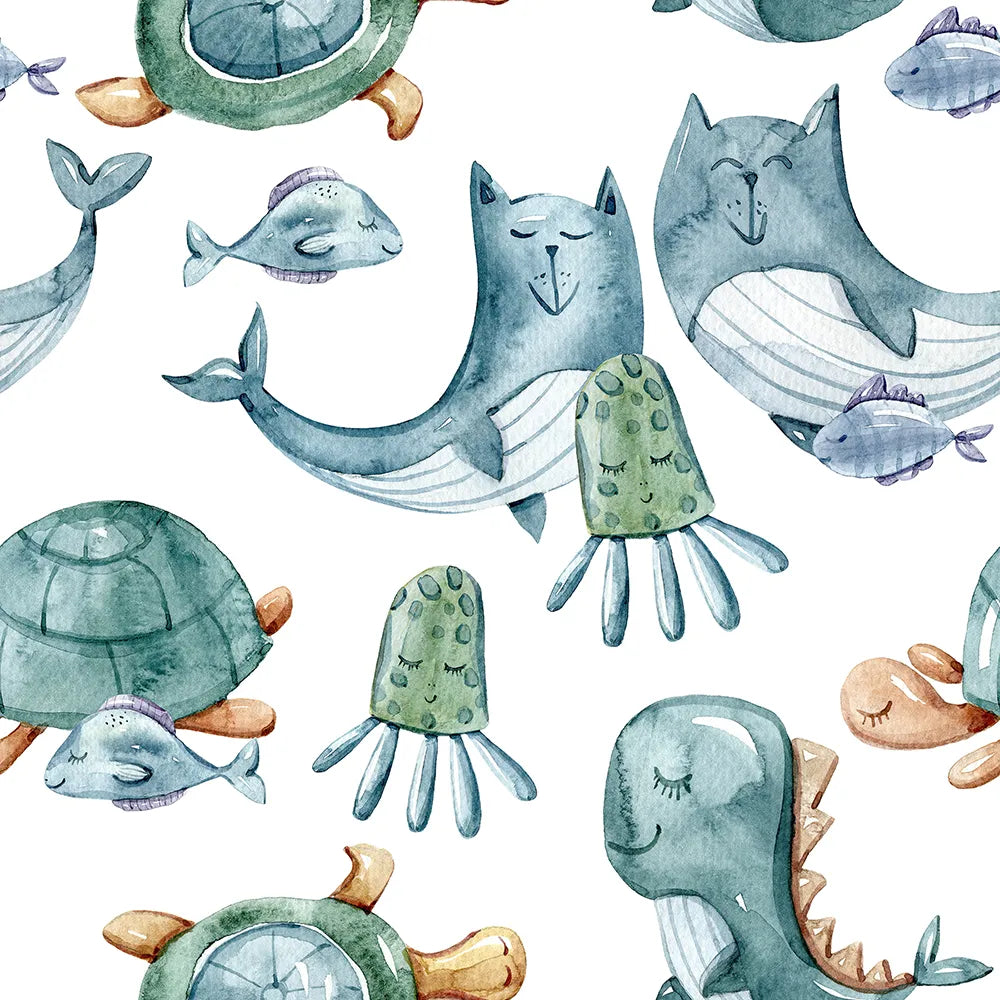 Where Turtles and Whales Float on Clouds