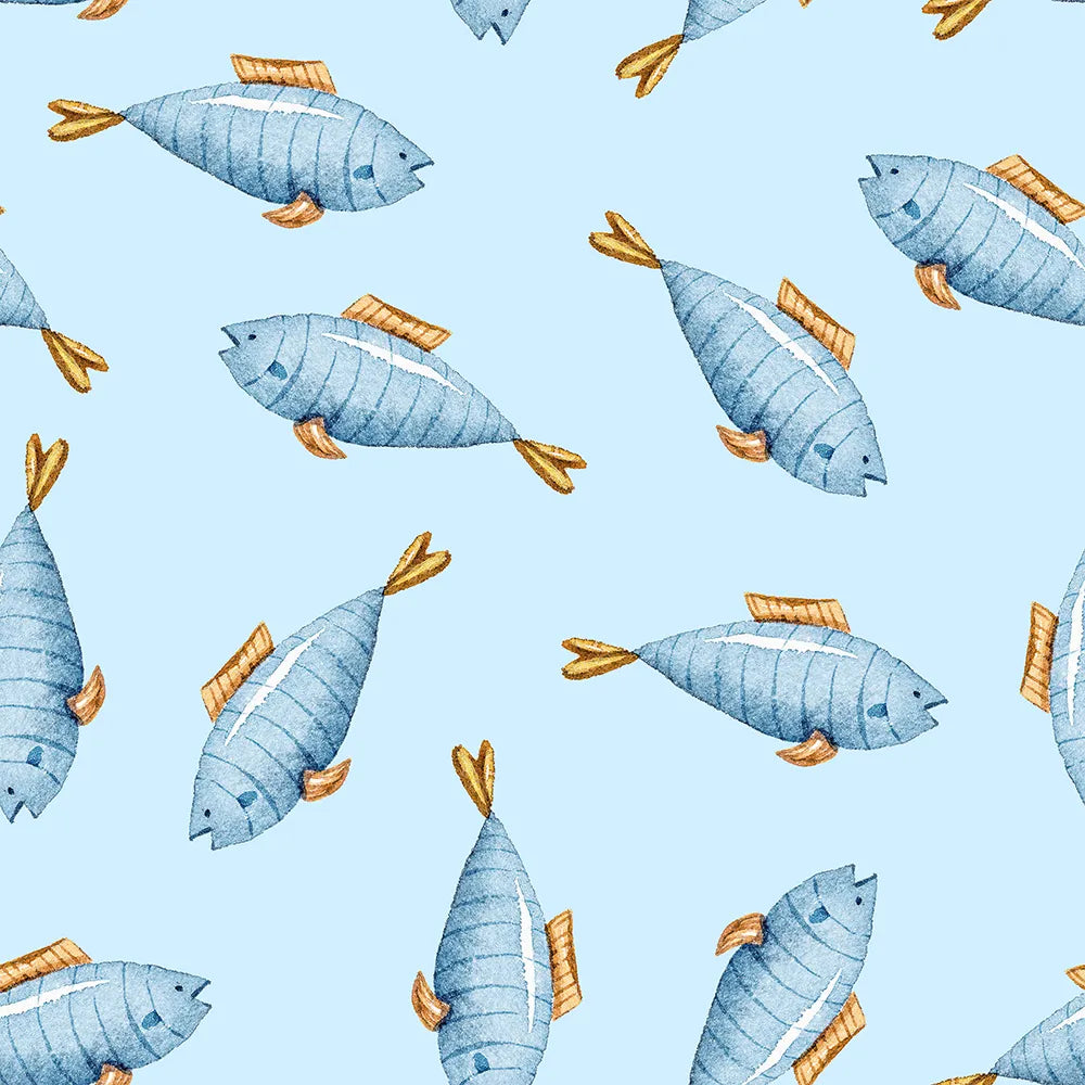 Where Little Fish Glide Through the Water