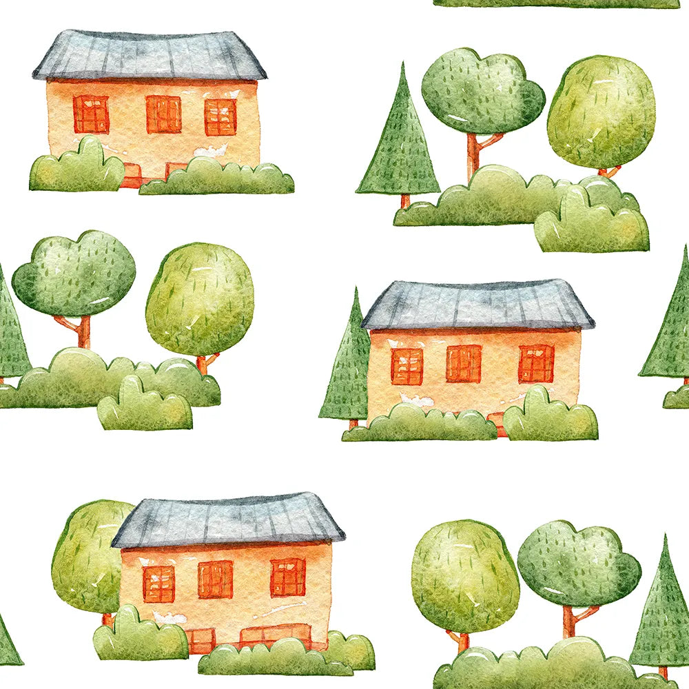 Where Cozy Cottages and Green Trees Grow
