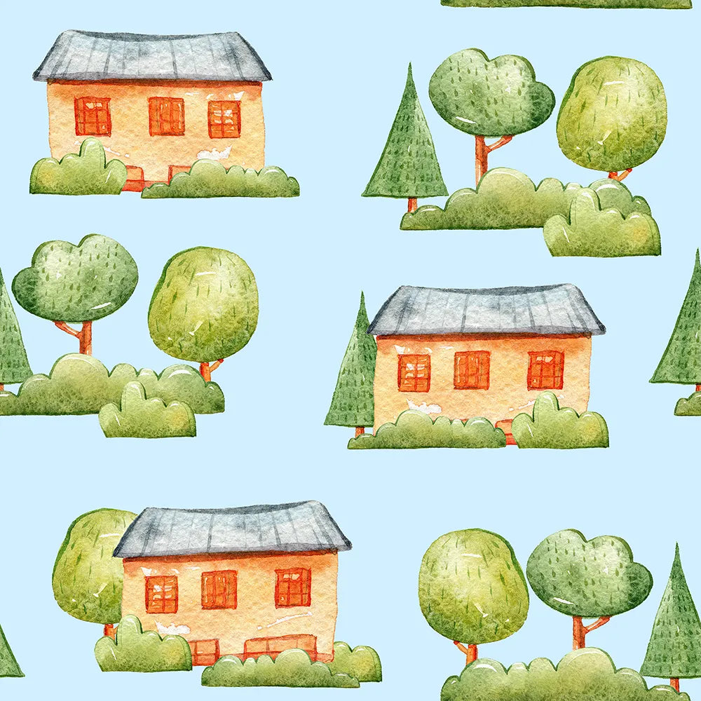 Where Little Houses Welcome a New Day