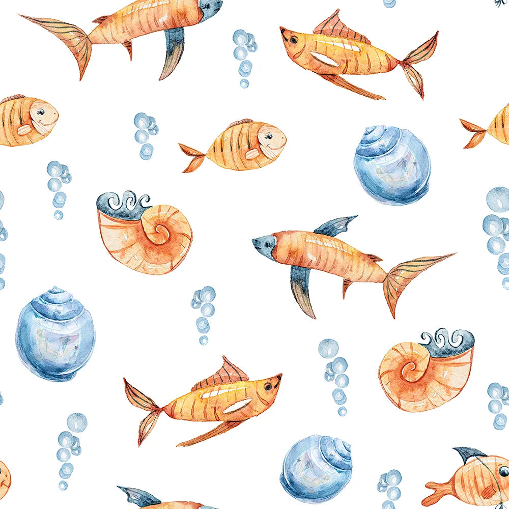 Where Friendly Fish and Bubbles Play