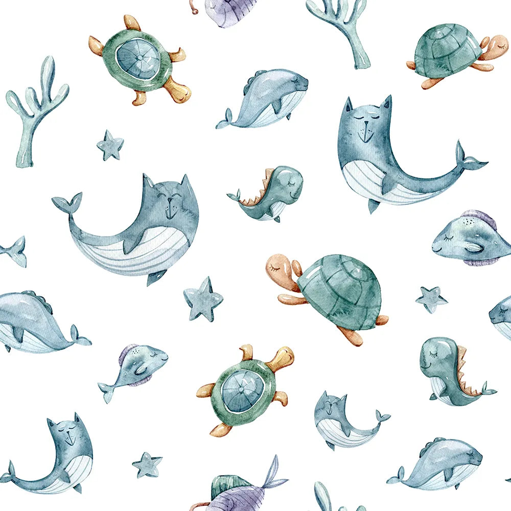 Where Dreamy Sea Creatures Float and Play