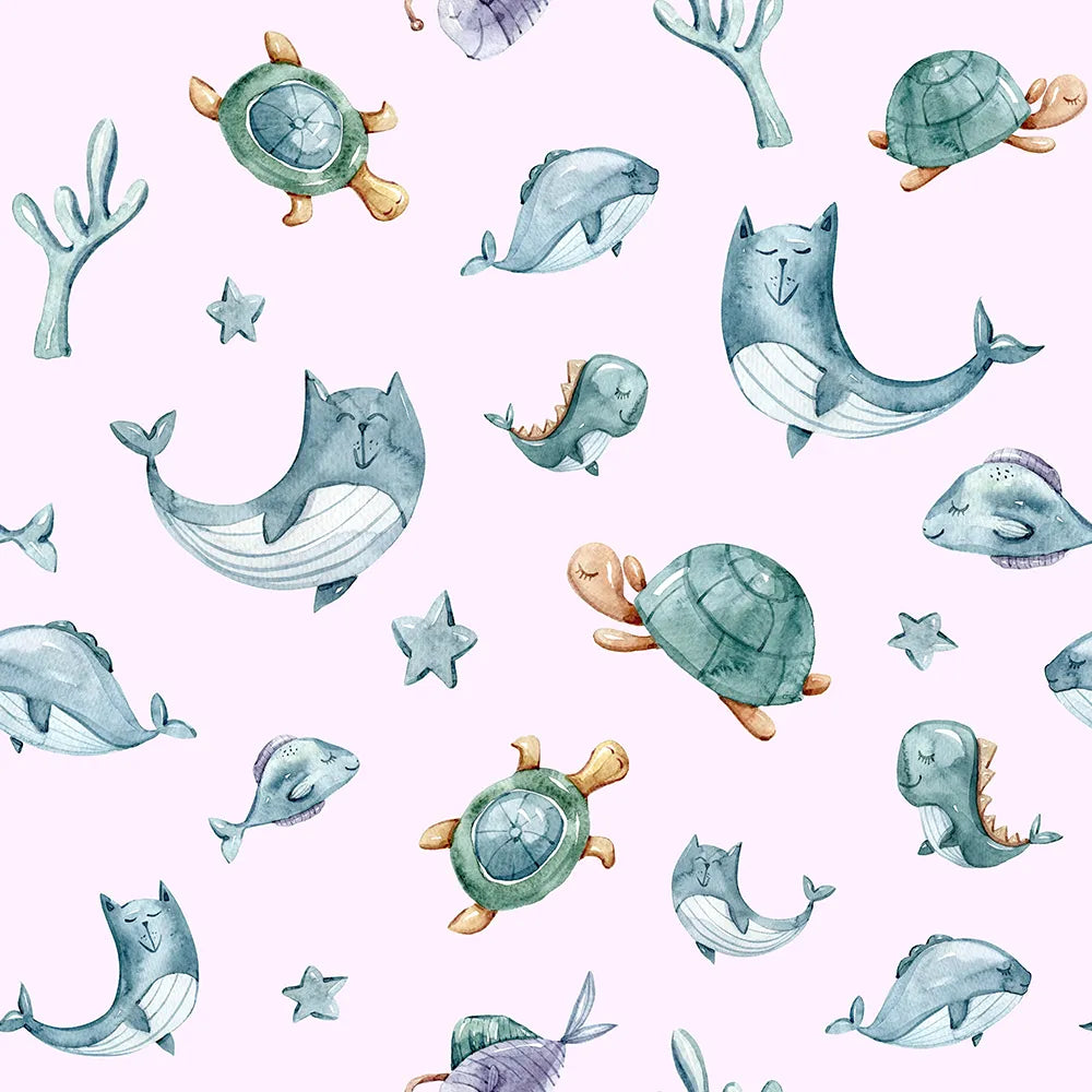 Where Dreamy Sea Creatures Float and Play