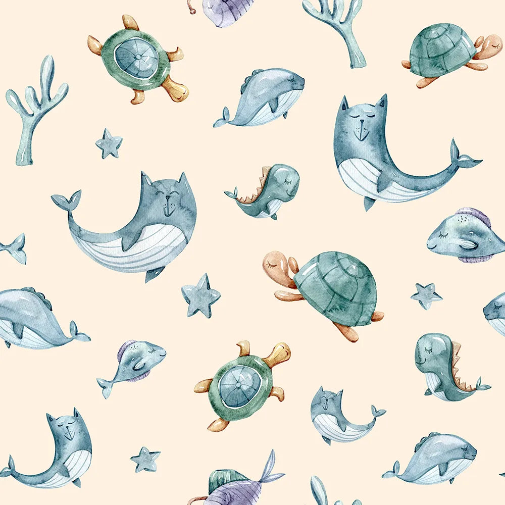 Where Dreamy Sea Creatures Float and Play