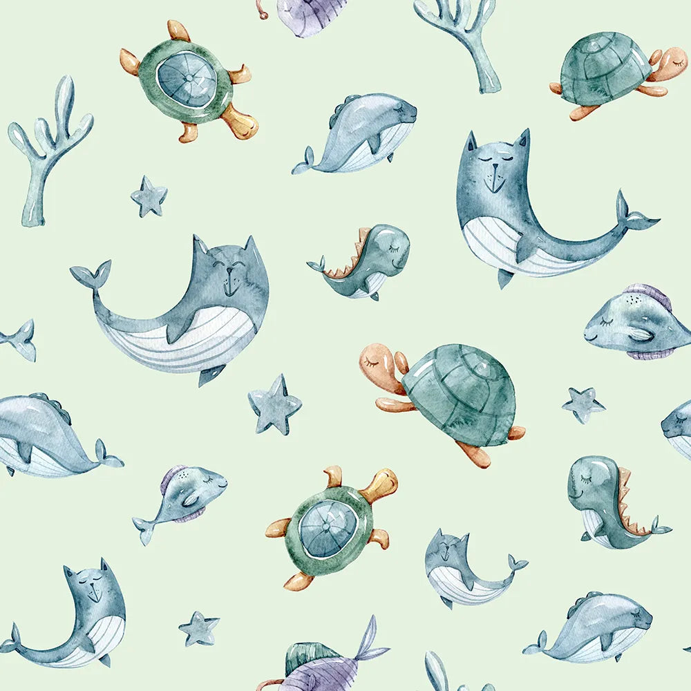 Where Dreamy Sea Creatures Float and Play