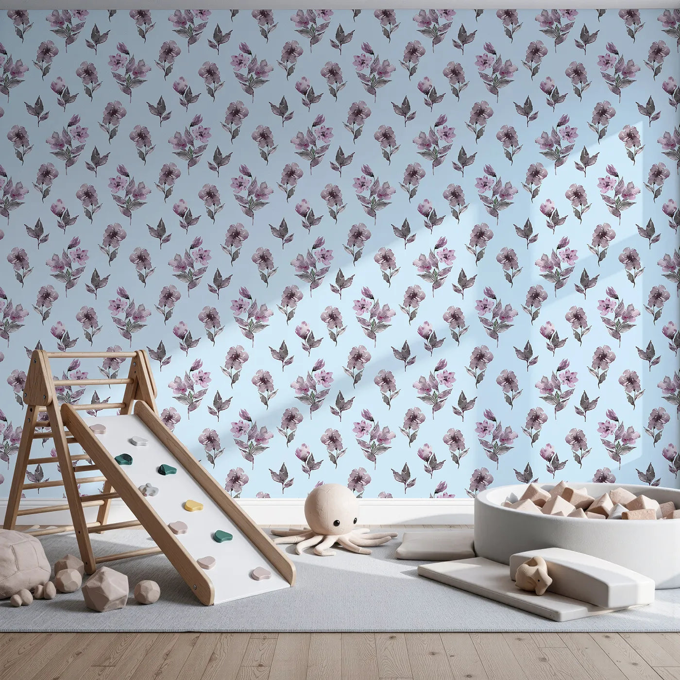 Front view of Whimsy Tots' Lilac Sprig Dance in Sky