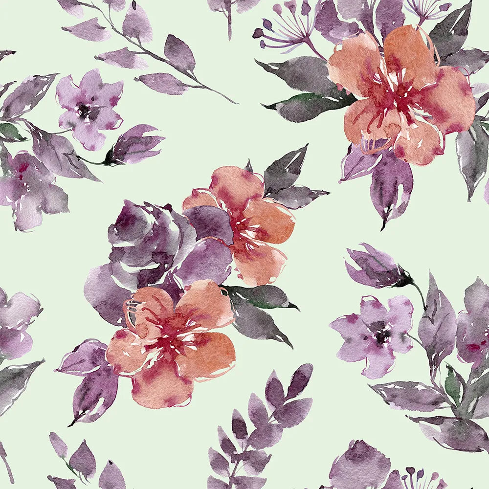 Where Painted Flowers Bloom in Harmony