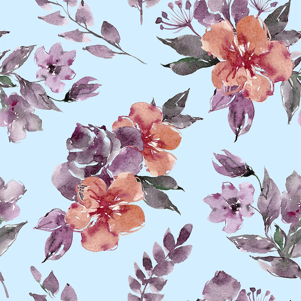 Where Painted Flowers Bloom in Harmony