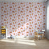 Front view of Whimsy Tots' Desert Moon Dreams Wallpaper in Blush Pink