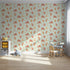 Front view of Whimsy Tots' Desert Moon Dreams Wallpaper in Mint Green