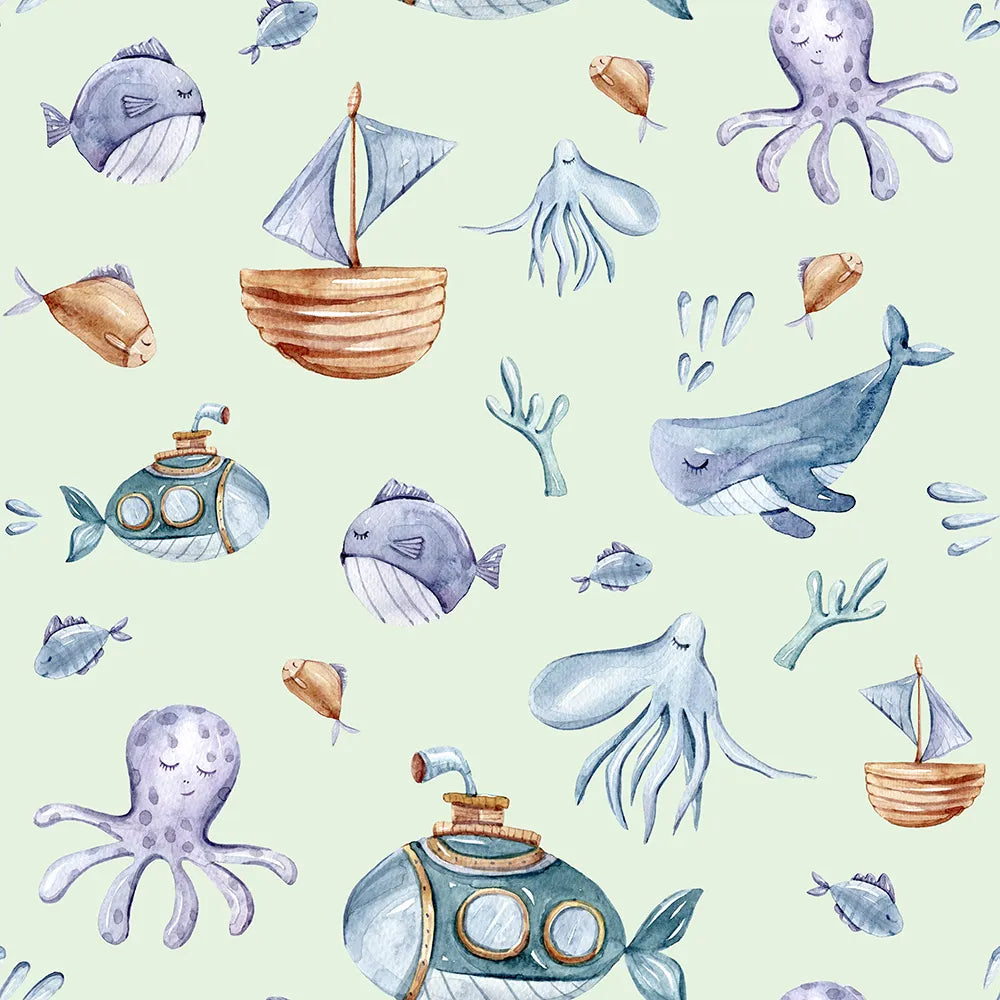 Where Whales and Octopuses Gently Float