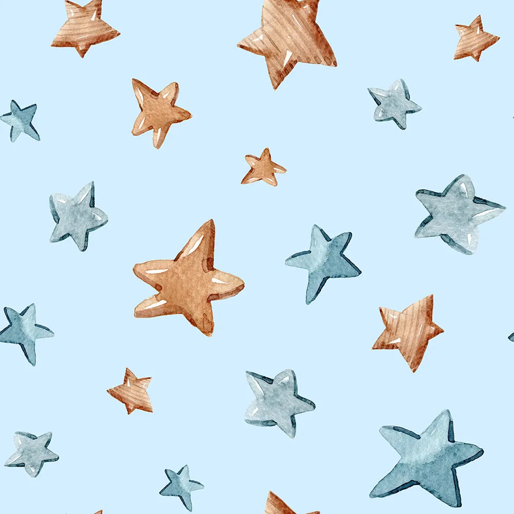 Where Hand-Drawn Stars Gently Twinkle