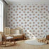 Front view of Whimsy Tots' Boho Rhythm Doodle Wallpaper in Soft White