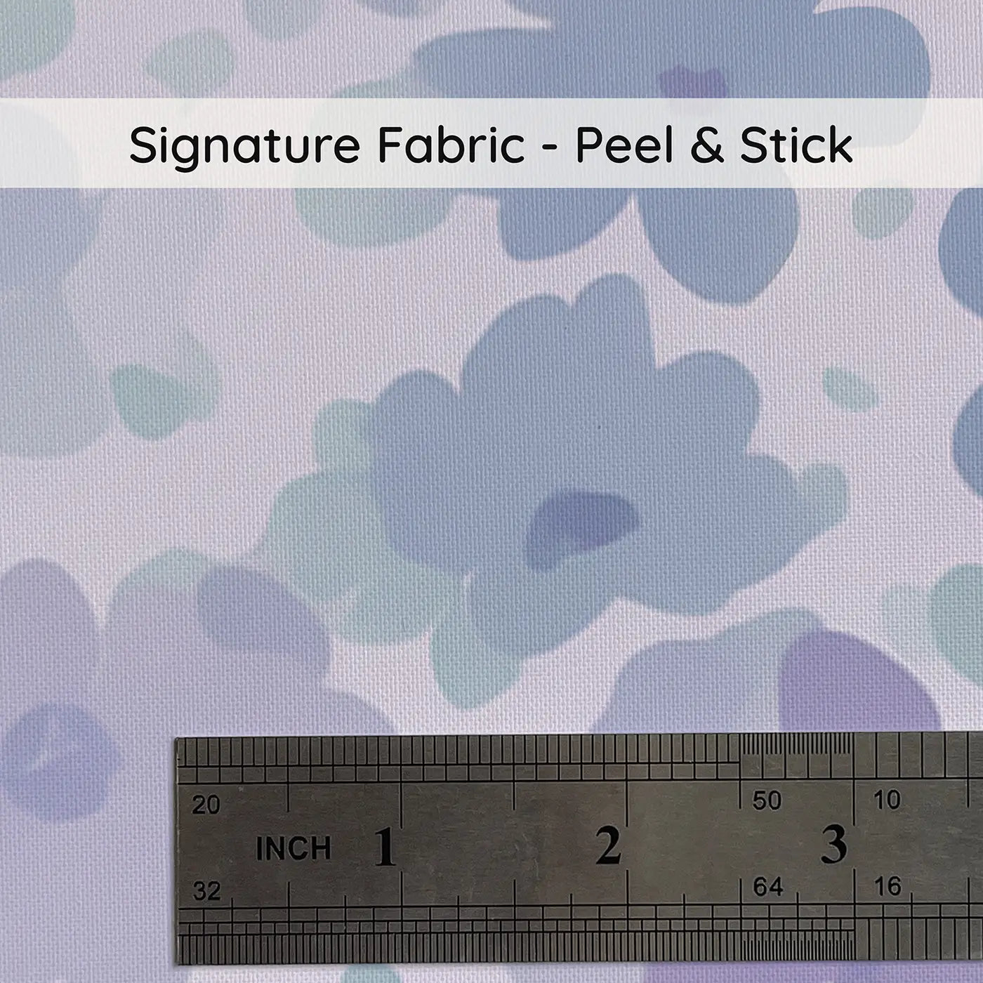 Violets Ditsy Floral on peel and stick fabric - Whimsy Tots
