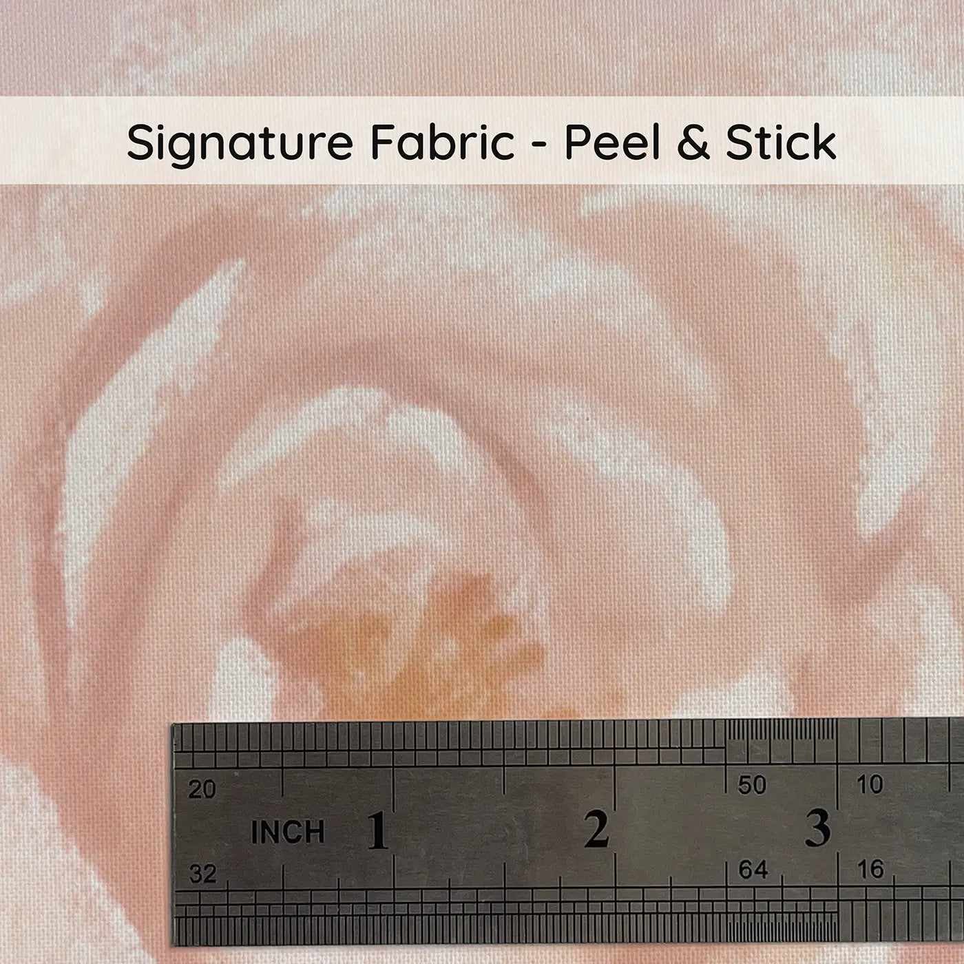 Roses Peonies Soft Pastel on peel and stick fabric - Whimsy Tots