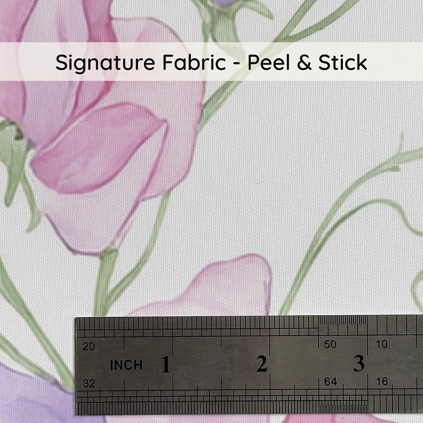 Delicate Sweet Watercolor on peel and stick fabric - Whimsy Tots