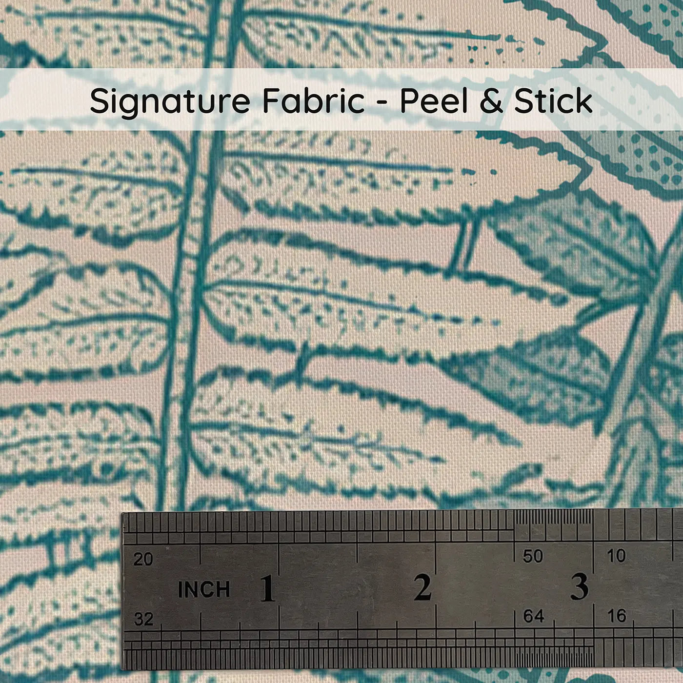 Boston Fern Botanical Elegance on peel and stick fabric - Whimsy Tots