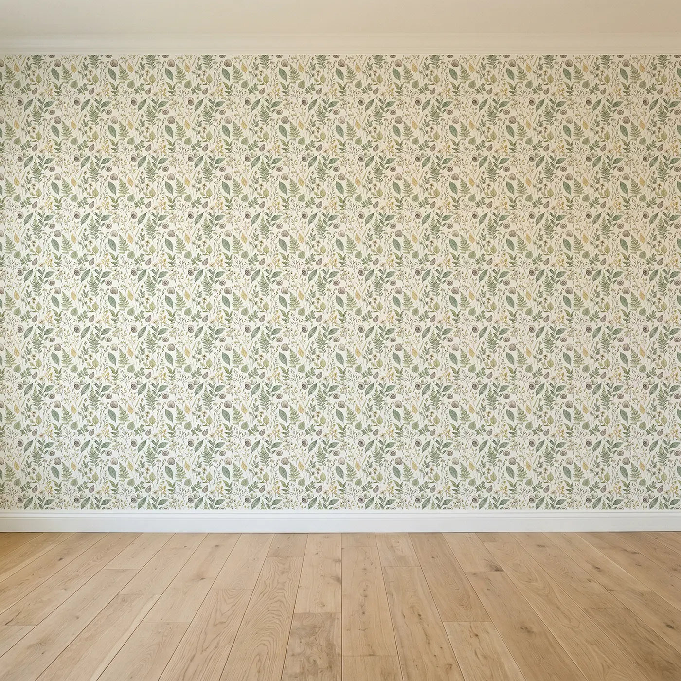 Pressed Botanical Watercolor seamless wallpaper full pattern - Whimsy Tots