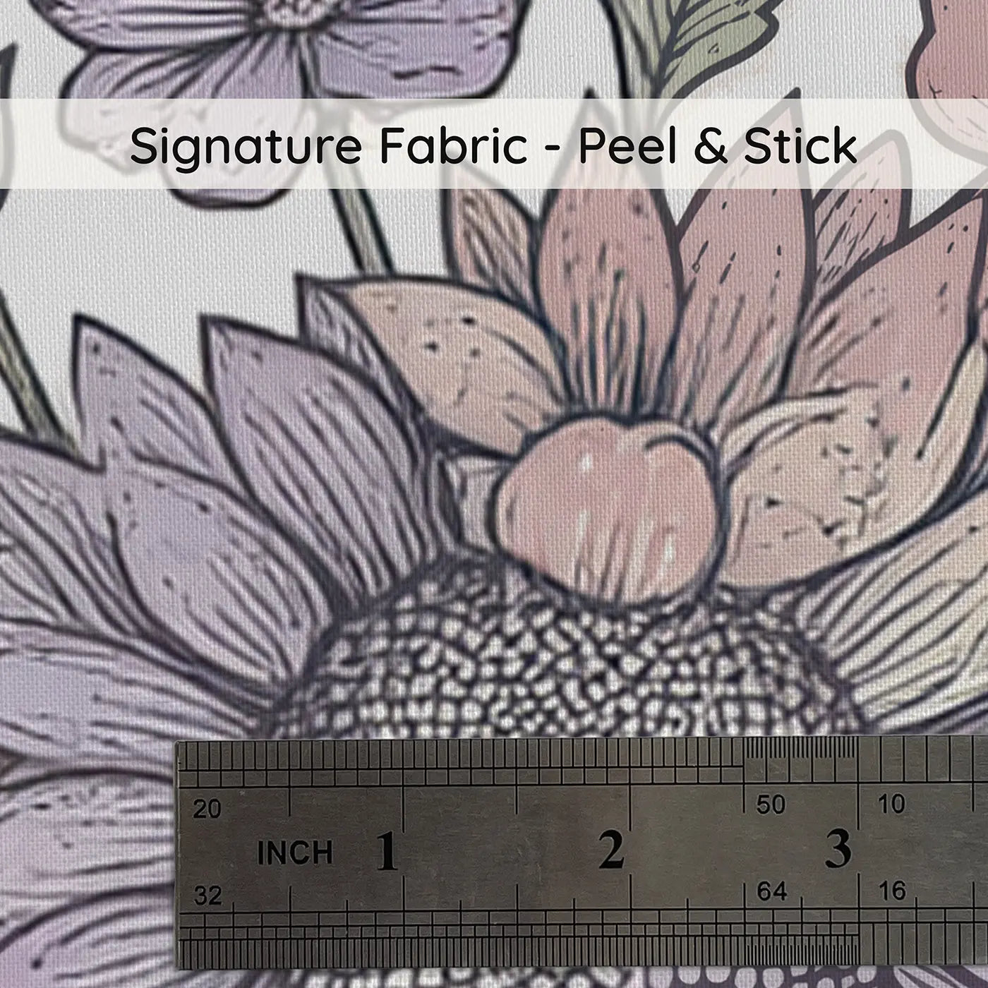Tiger Swallowtail Bold Botanical Elegance II on peel and stick fabric - Whimsy Tots