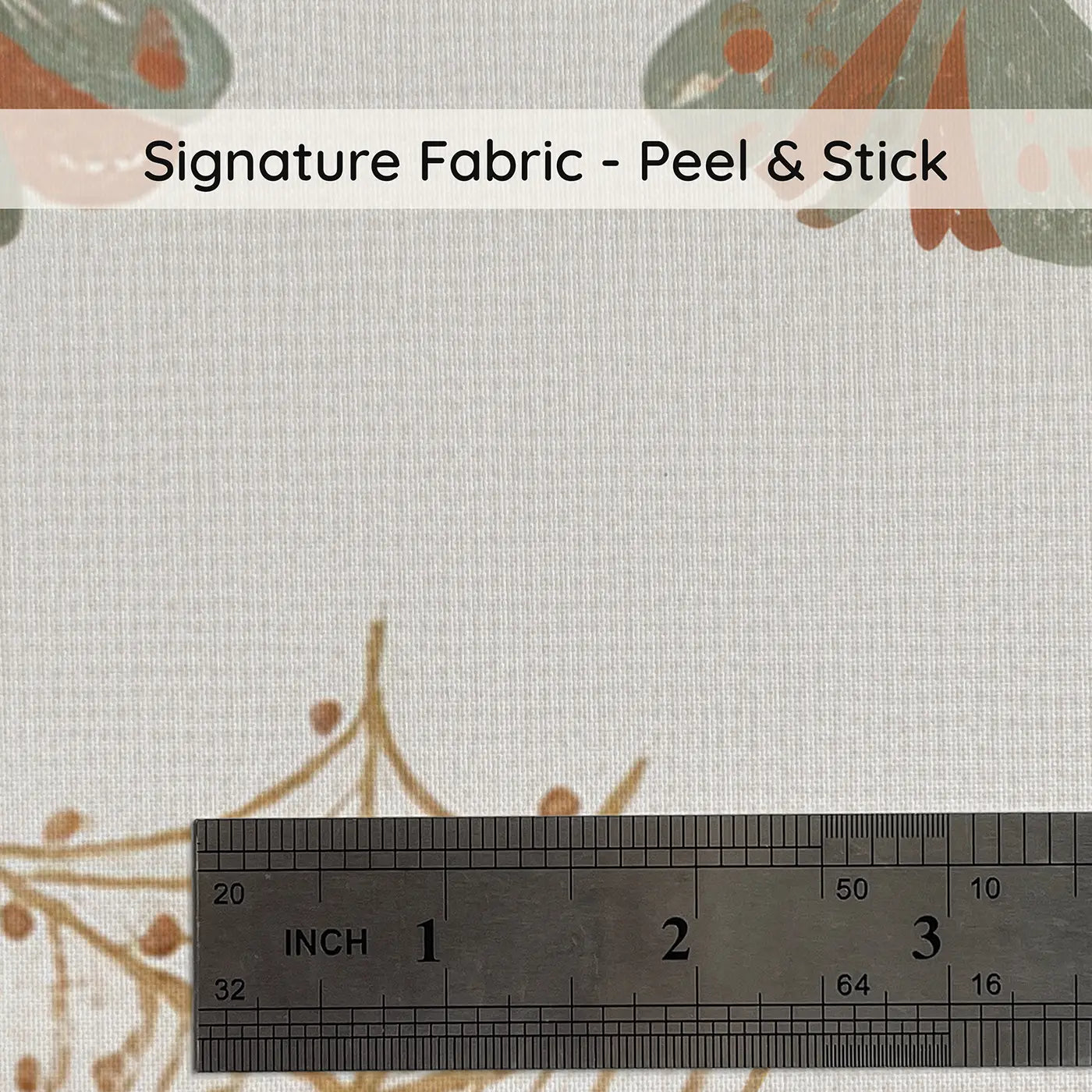 Dew-Dropped Spider Ditsy Floral on peel and stick fabric - Whimsy Tots