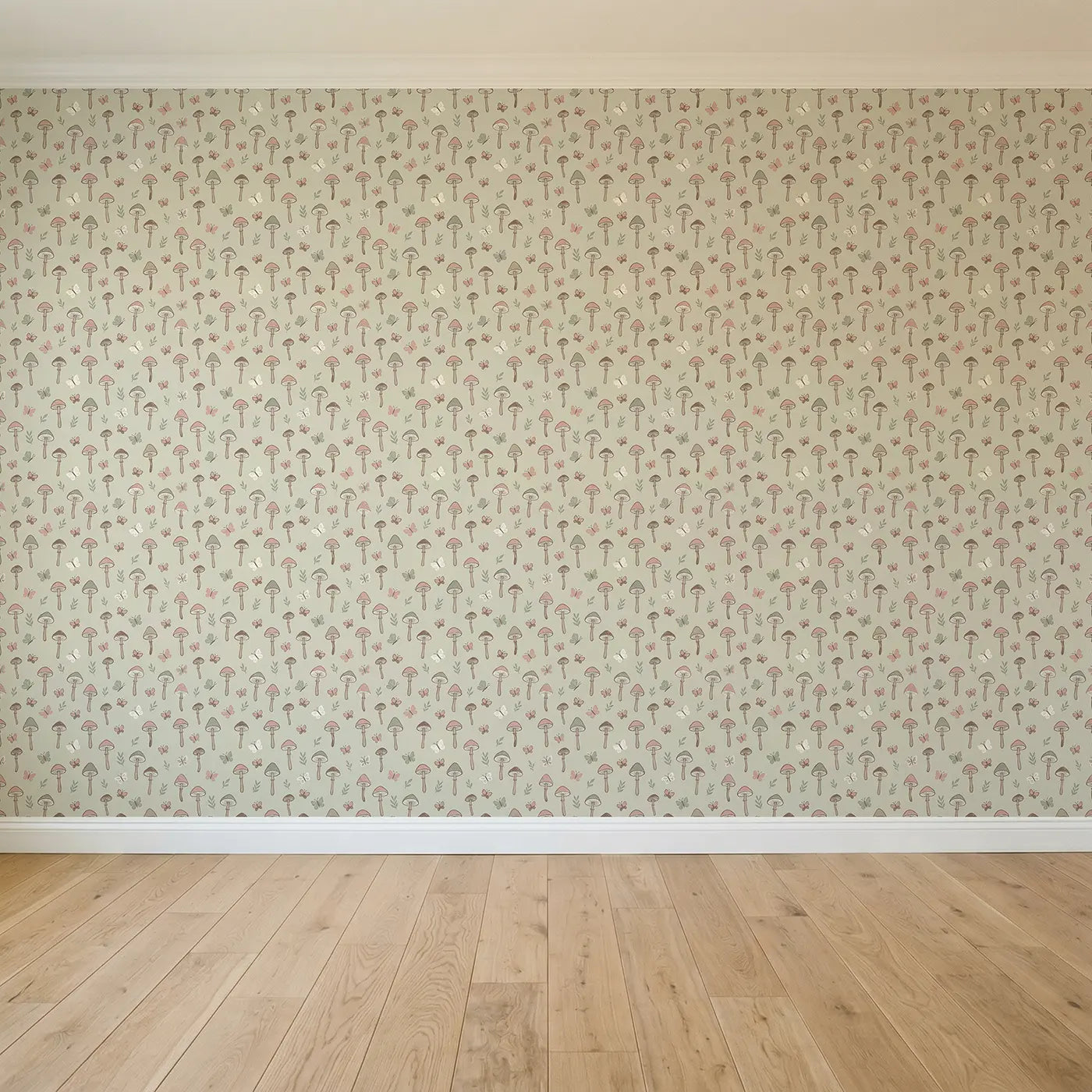 Tall Skinny Block Print seamless wallpaper full pattern - Whimsy Tots