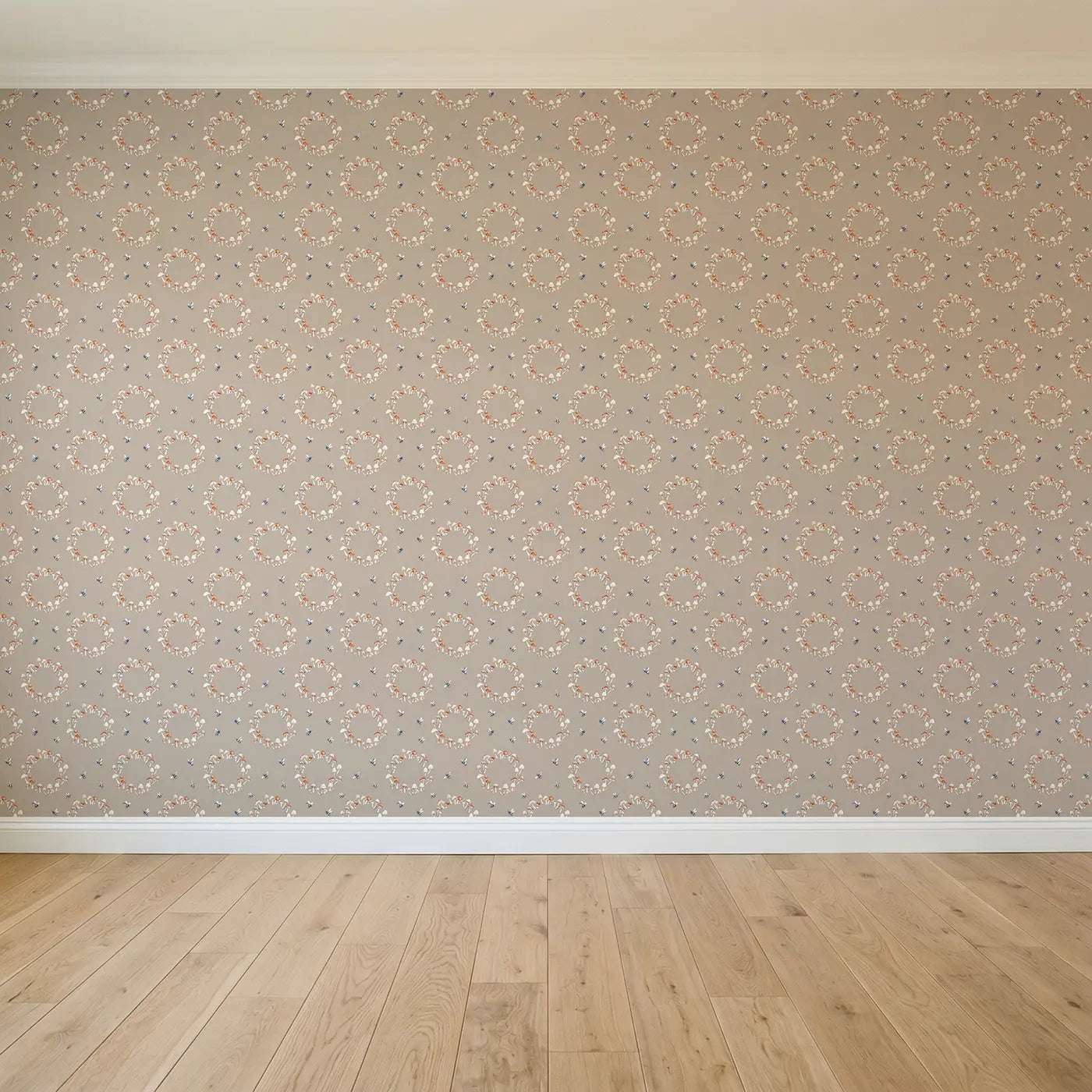 Fairy Ring Watercolor seamless wallpaper full pattern - Whimsy Tots