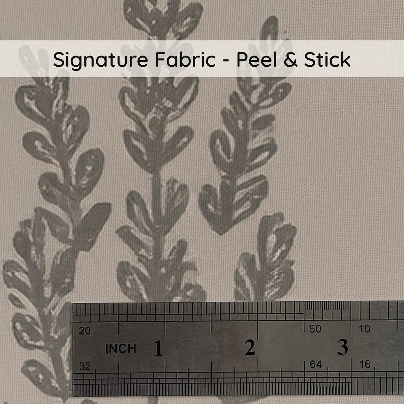 Hand-Tied Lavender Block Print on peel and stick fabric - Whimsy Tots
