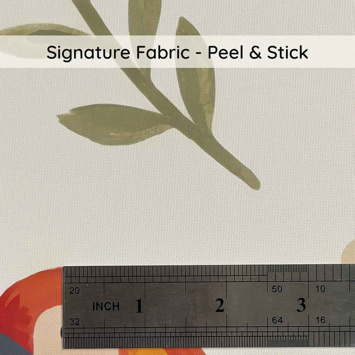 Parrots Varied Modern Illustration on peel and stick fabric - Whimsy Tots