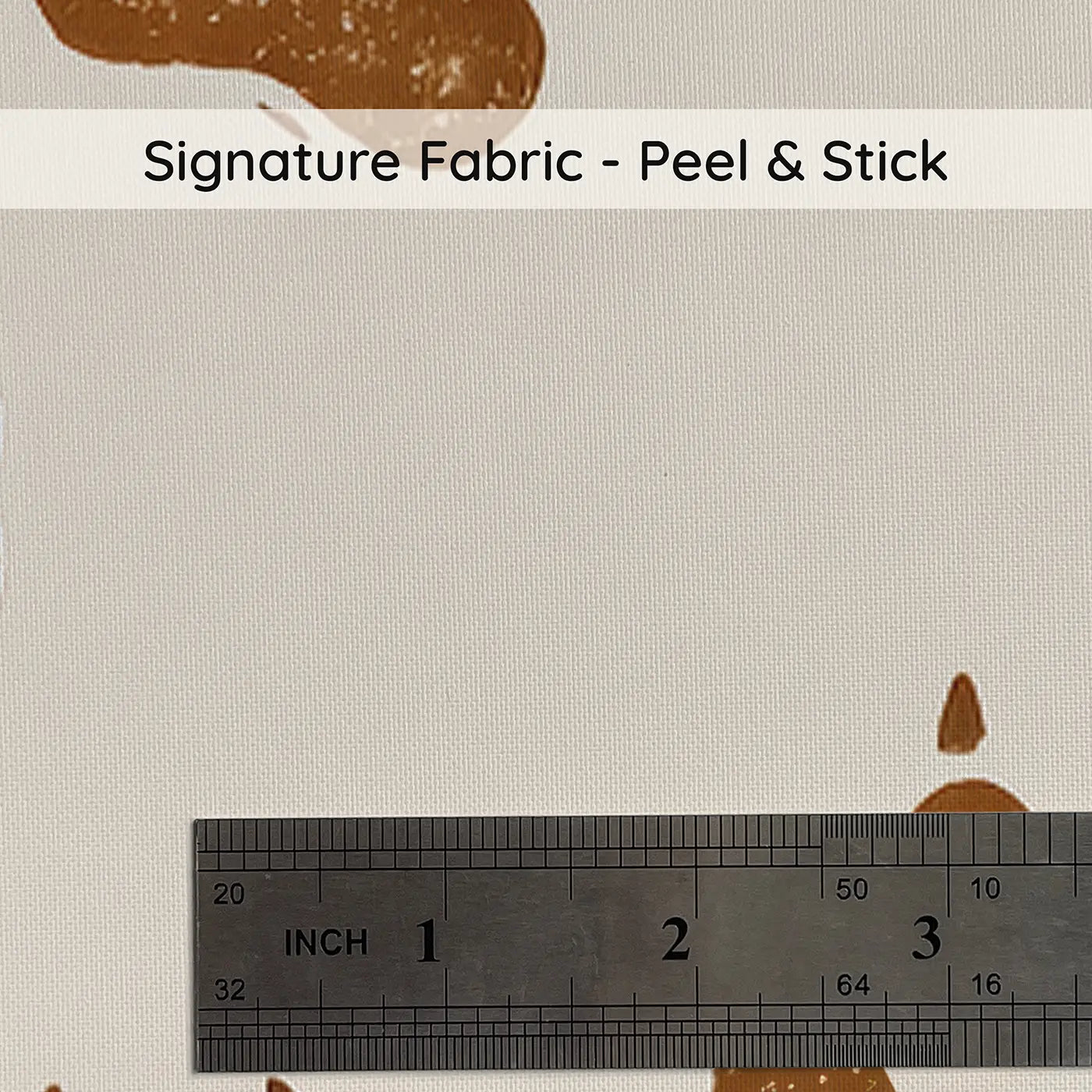 Safari Animal Block Print on peel and stick fabric - Whimsy Tots