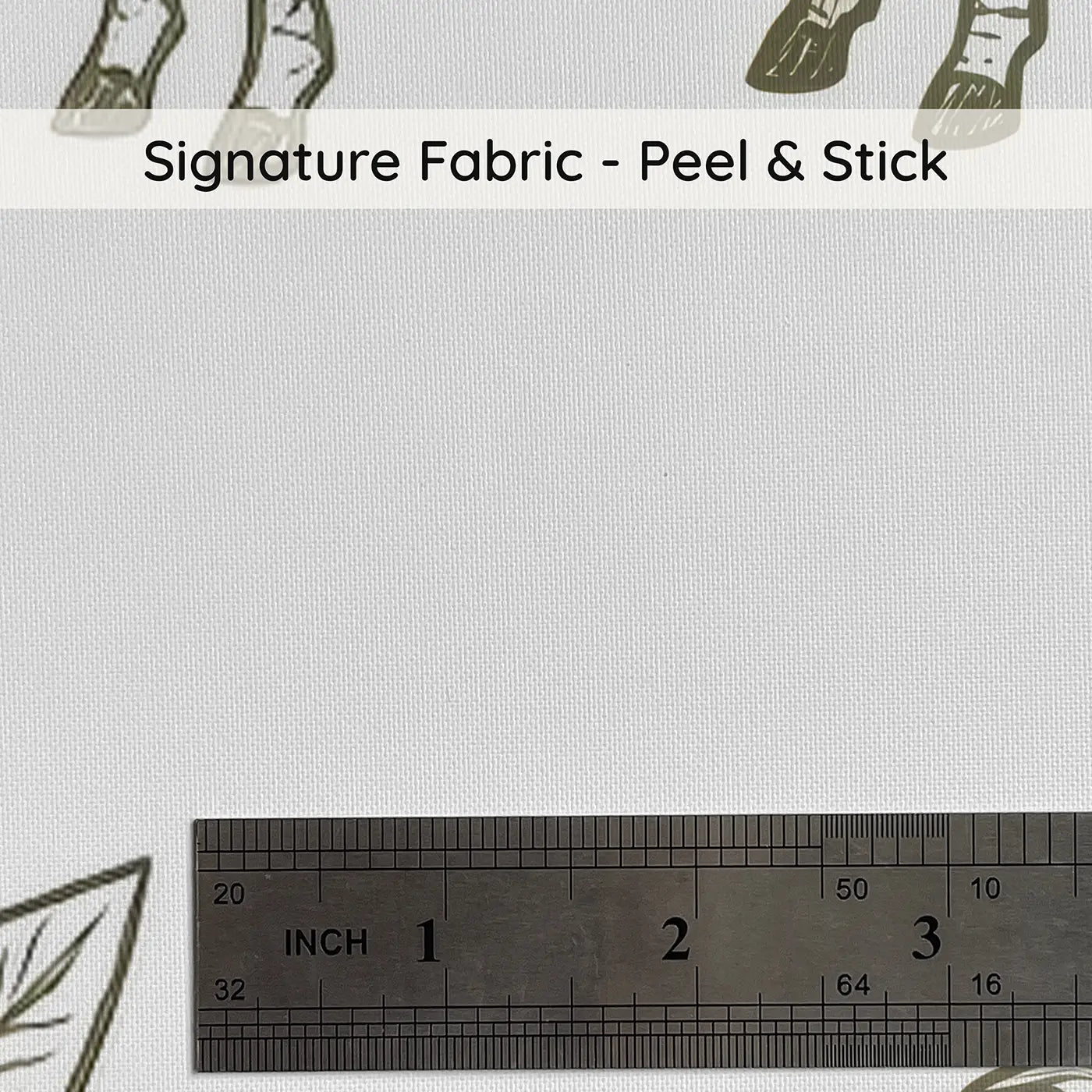 Simple Safari Animals Hand-Drawn on peel and stick fabric - Whimsy Tots