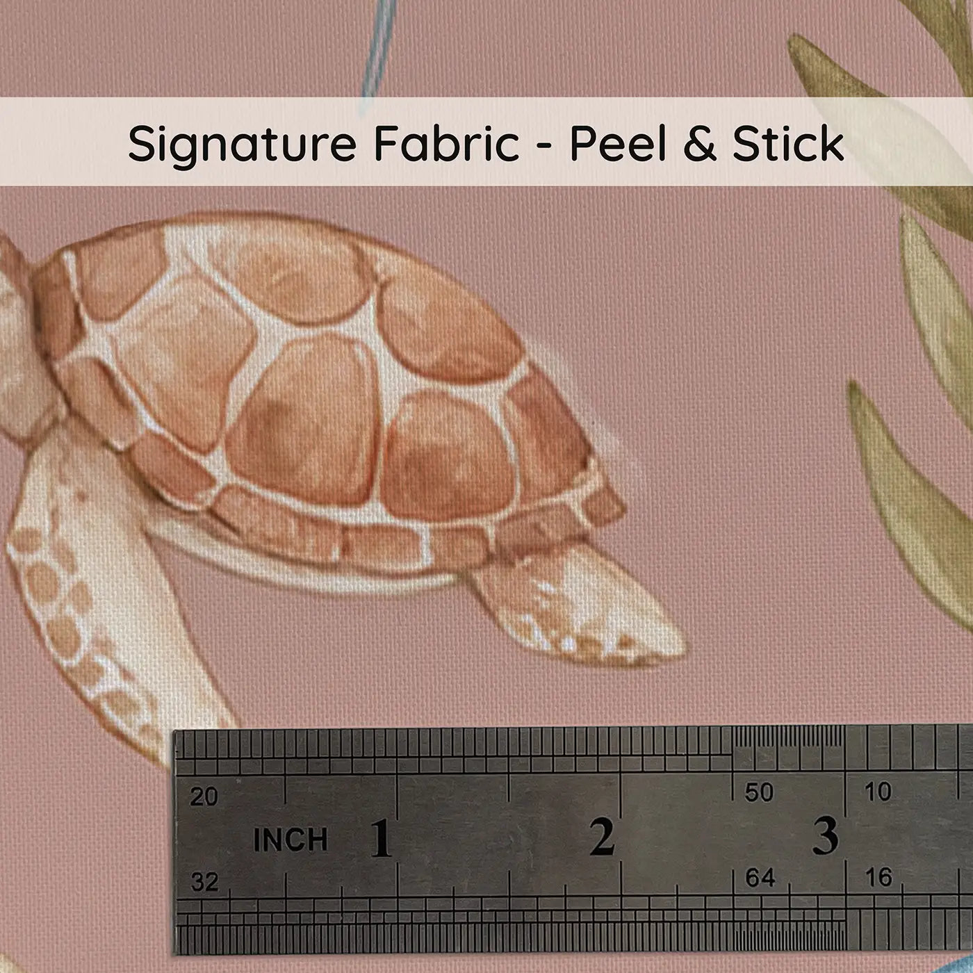 Baby Jellyfish Watercolor on peel and stick fabric - Whimsy Tots