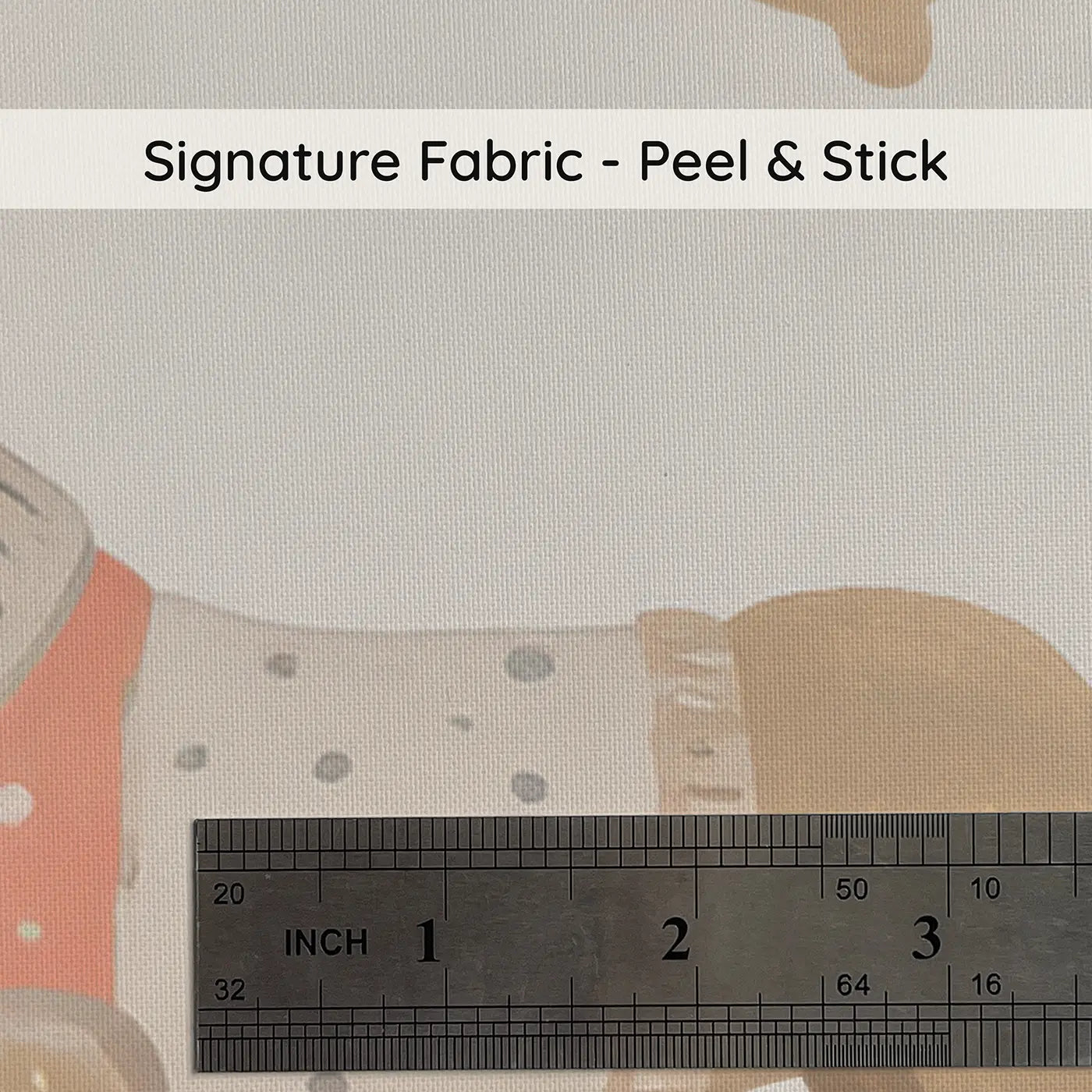 Dachshund Dogs Modern Illustration on peel and stick fabric - Whimsy Tots
