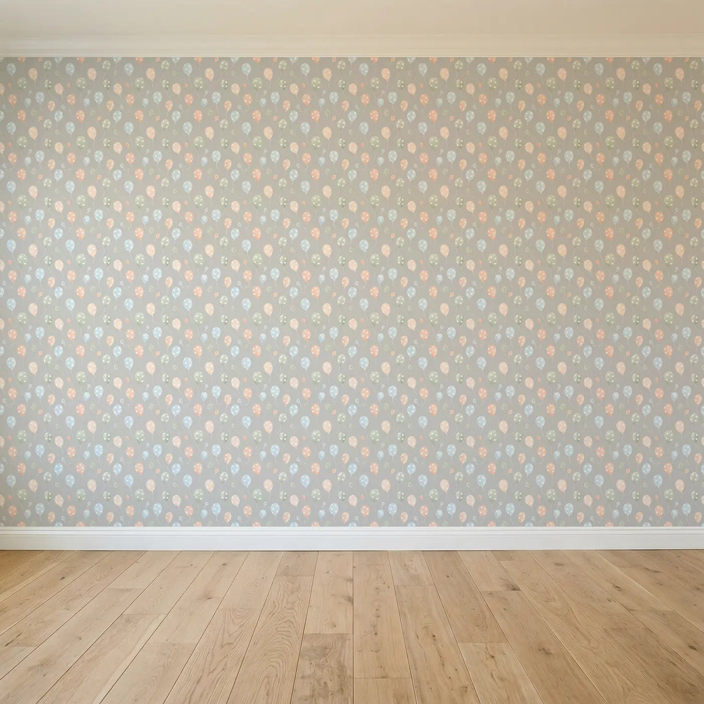 Whimsical Balloon Soft Pastel seamless wallpaper full pattern - Whimsy Tots