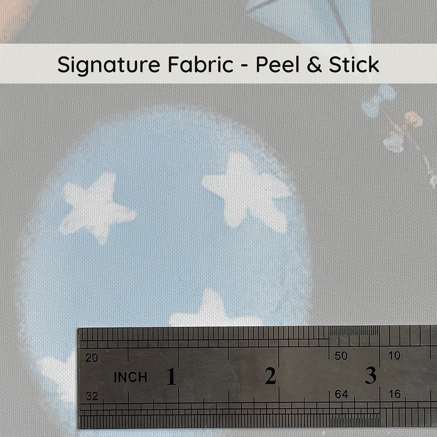 Whimsical Balloon Soft Pastel on peel and stick fabric - Whimsy Tots
