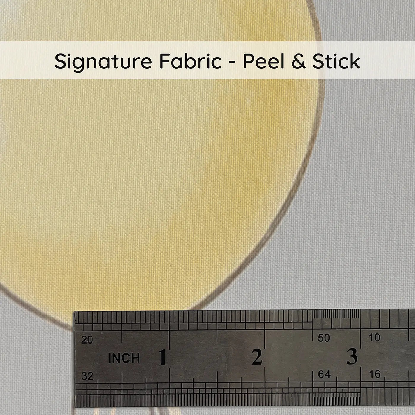 Single Balloon Soft Pastel on peel and stick fabric - Whimsy Tots