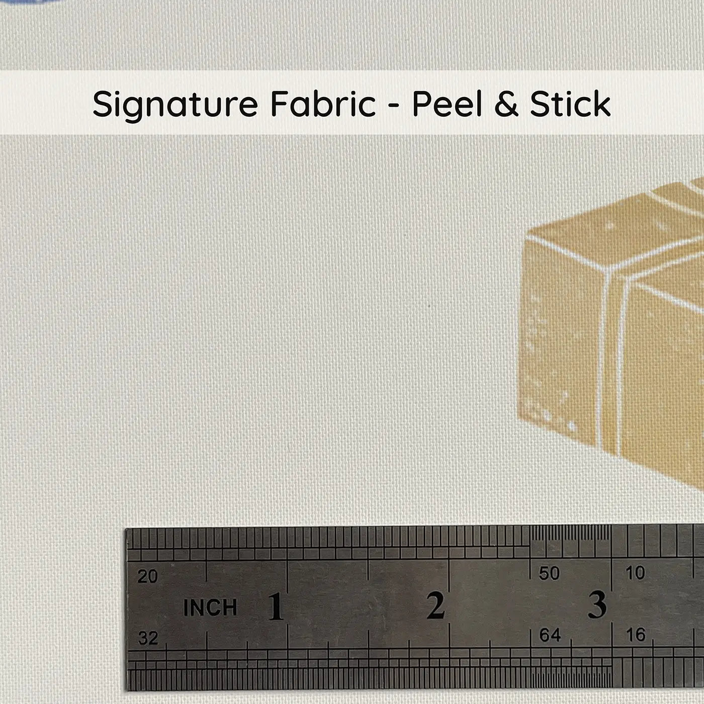 Retro Delivery Block Print on peel and stick fabric - Whimsy Tots