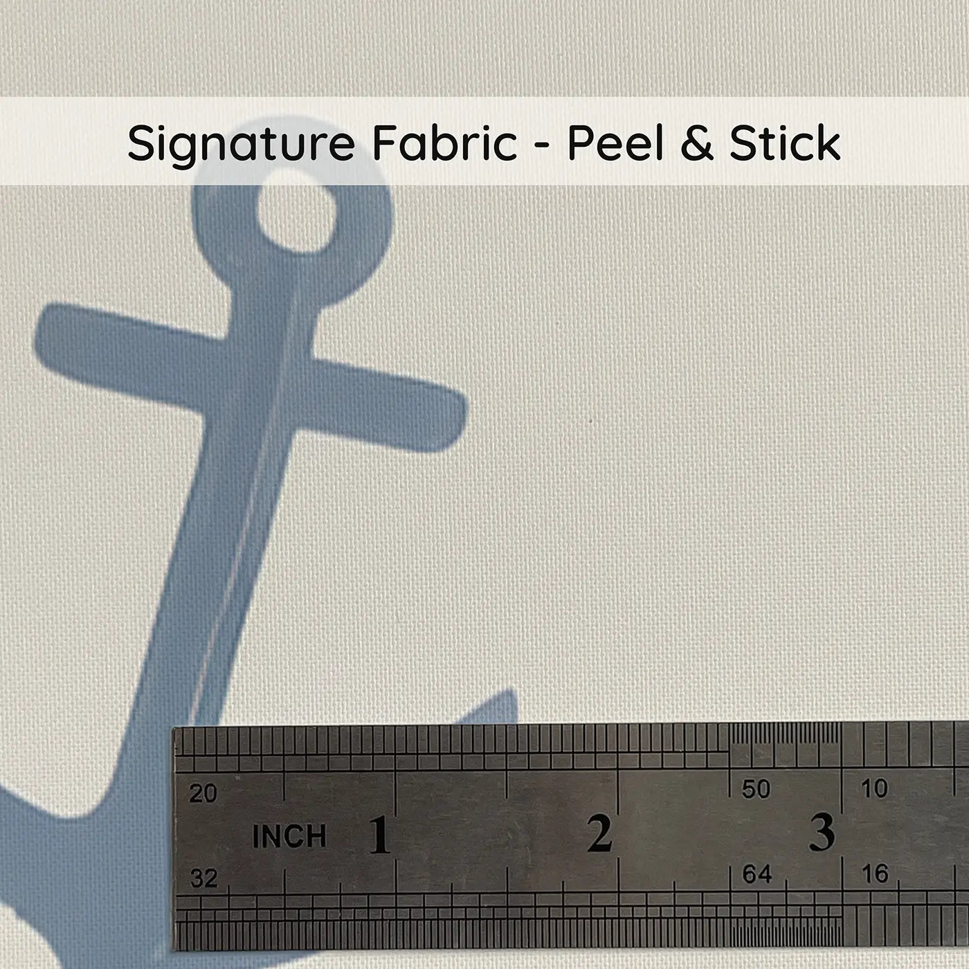 Crabs Anchors Modern Illustration on peel and stick fabric - Whimsy Tots