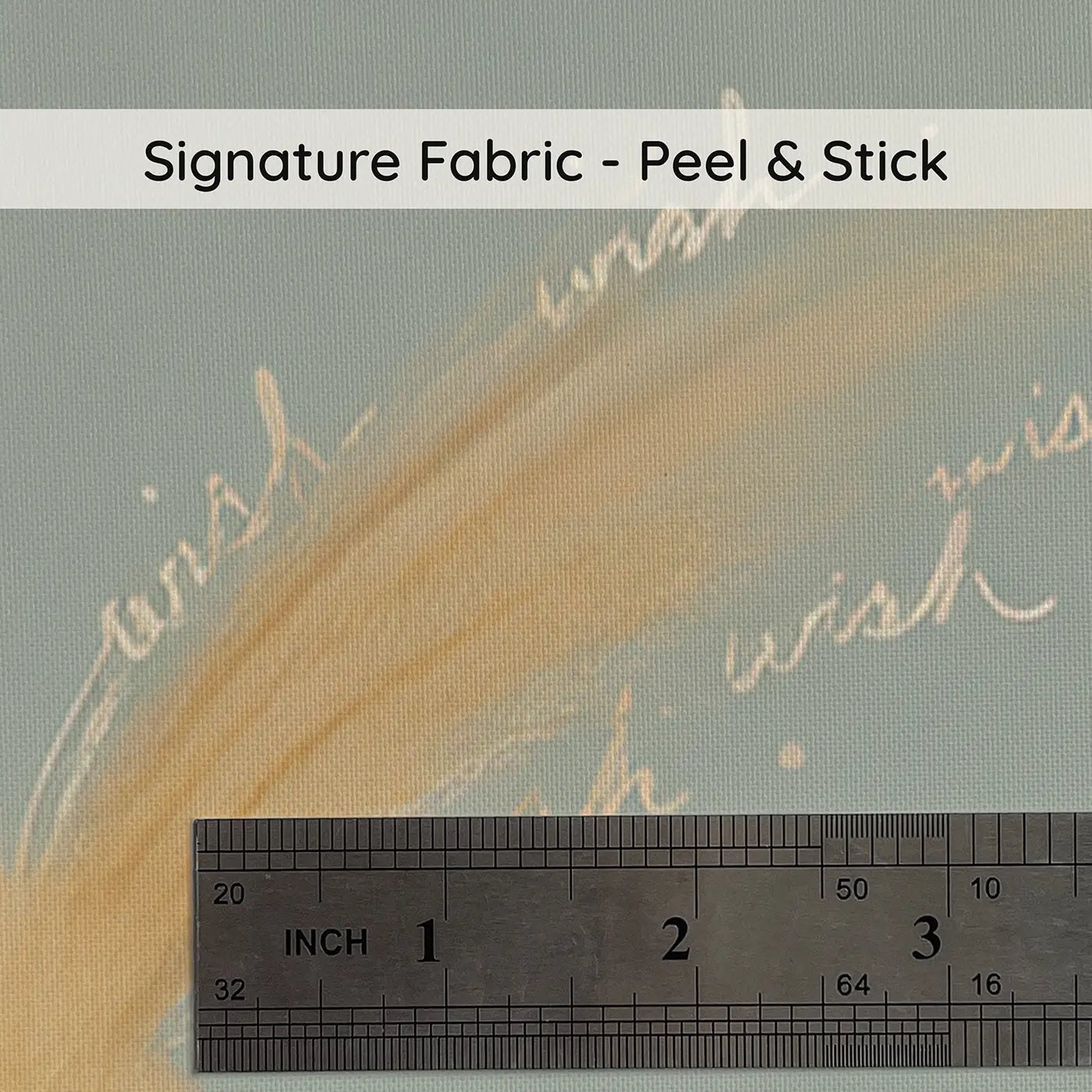 Shooting Stars Trailing Soft Pastel II on peel and stick fabric - Whimsy Tots