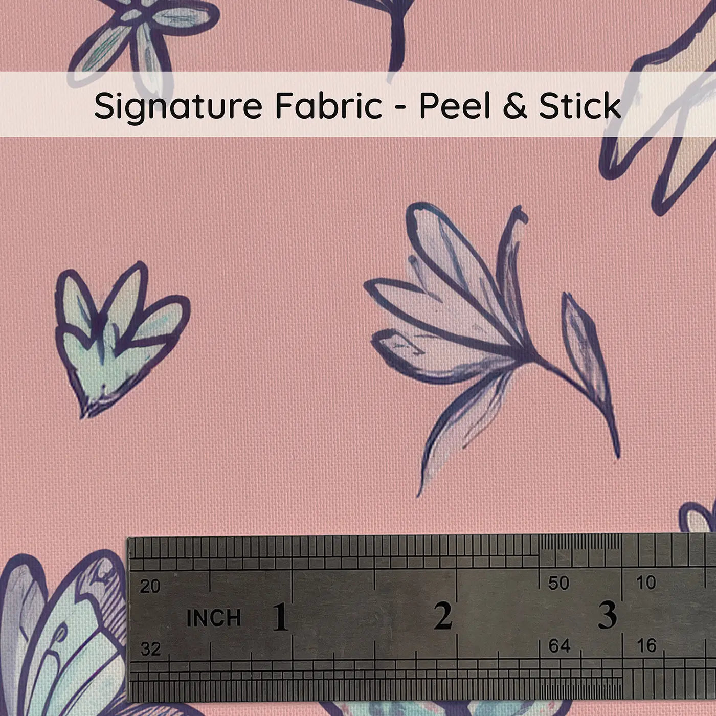 Flower Fairies Hand-Drawn on peel and stick fabric - Whimsy Tots