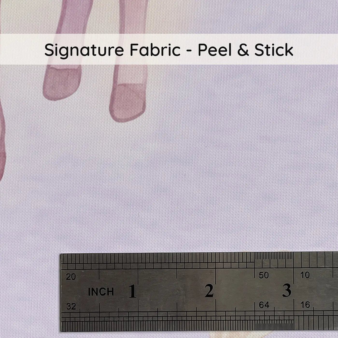 Unicorn Flower Watercolor on peel and stick fabric - Whimsy Tots