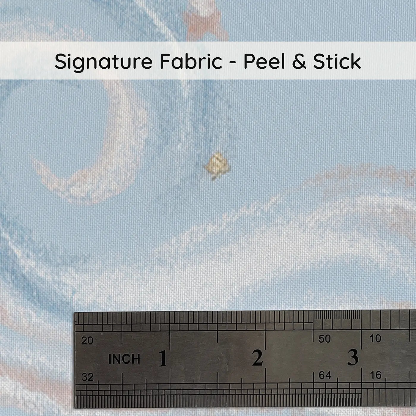 Swirling Magic Soft Pastel on peel and stick fabric - Whimsy Tots