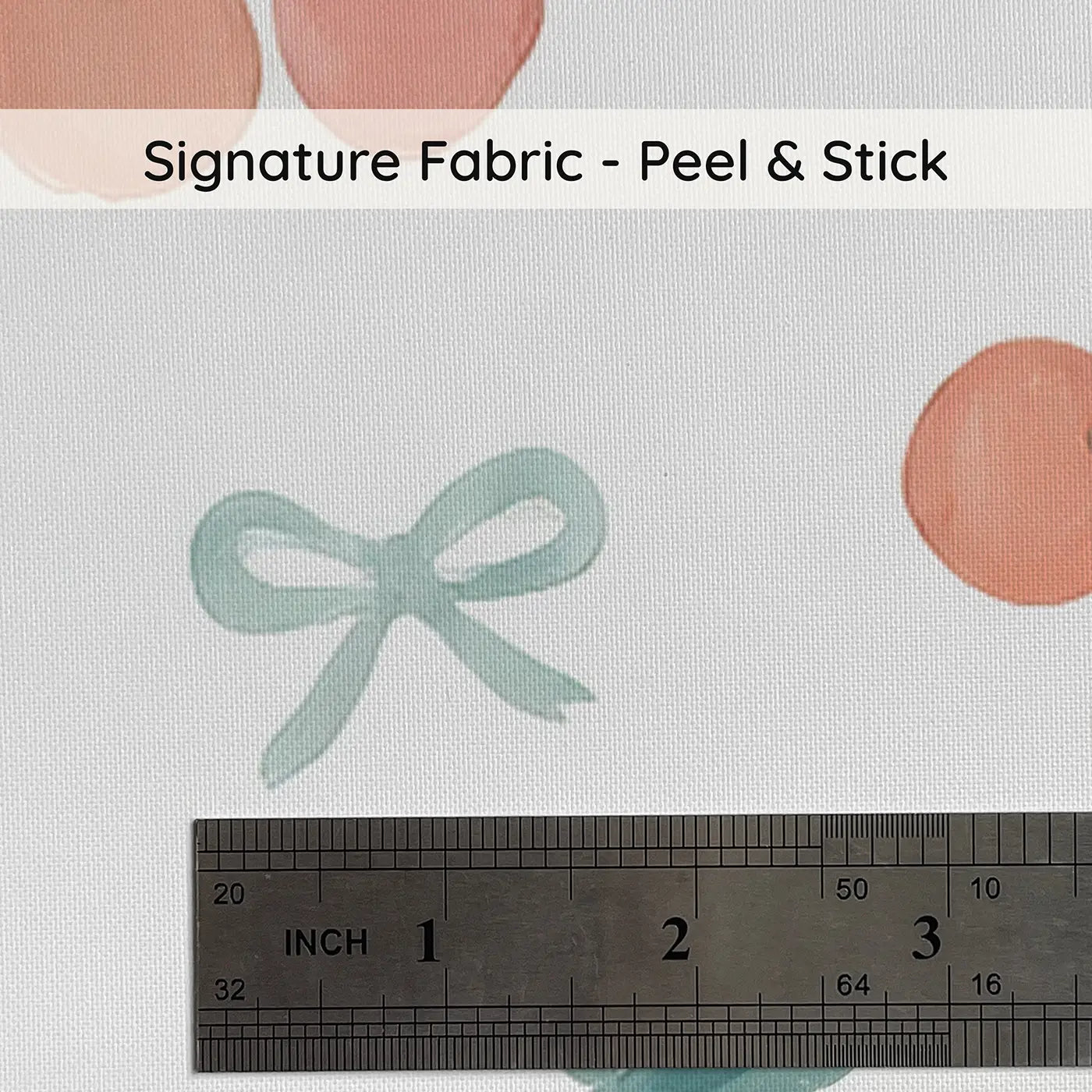 Cherry Pairs Ditsy Floral on peel and stick fabric - Whimsy Tots