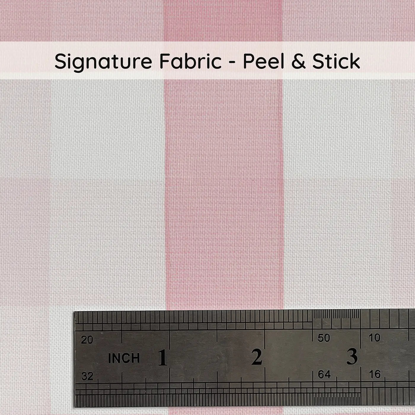 Gingham Check Watercolor on peel and stick fabric - Whimsy Tots