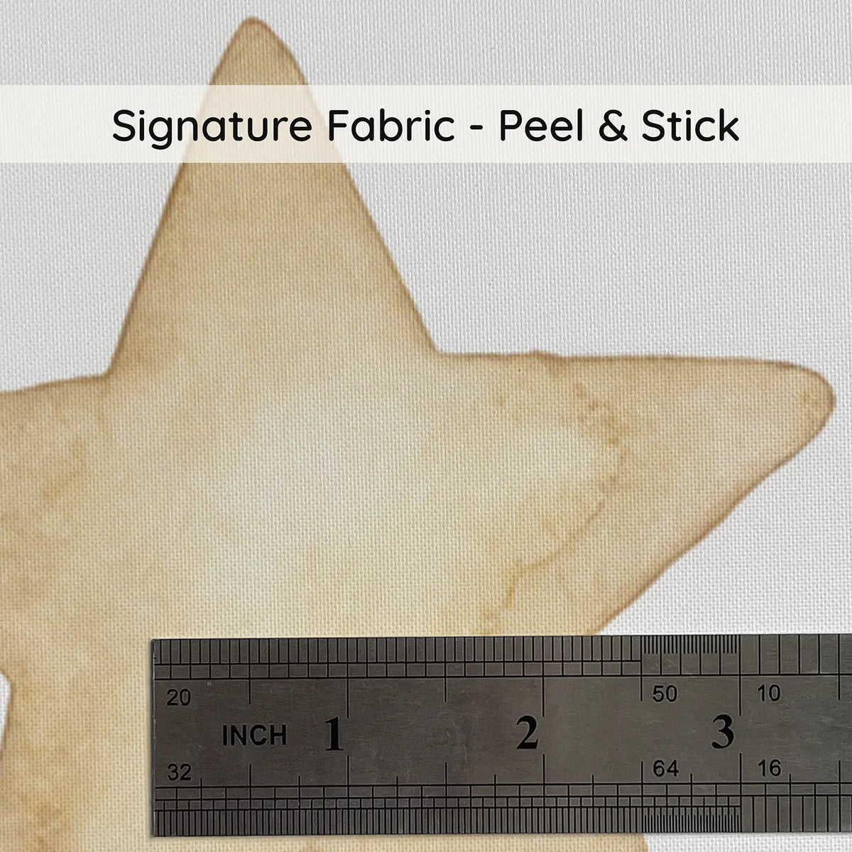 Scattered Stars Soft Watercolor on peel and stick fabric - Whimsy Tots