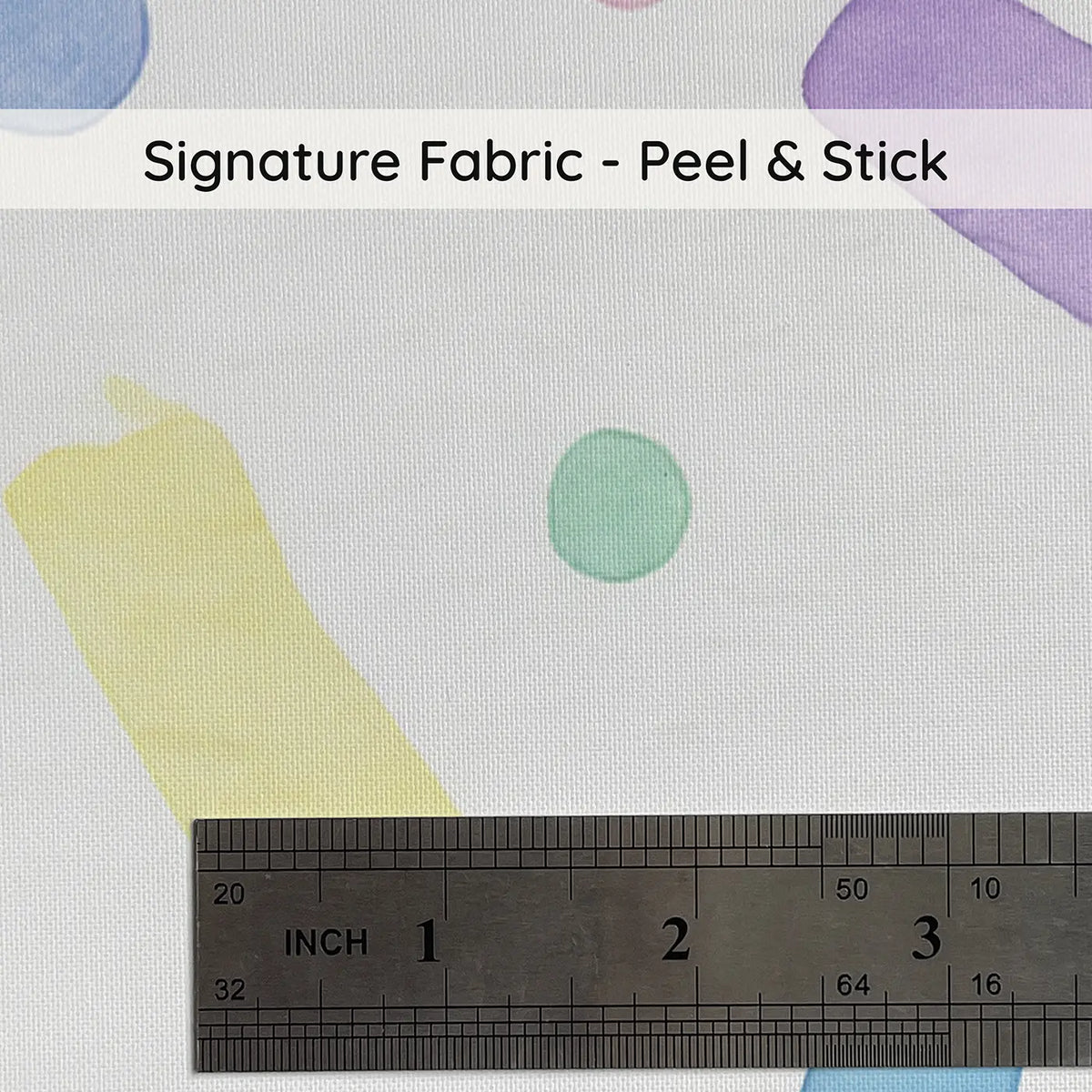 Scattered Confetti Watercolor on peel and stick fabric - Whimsy Tots