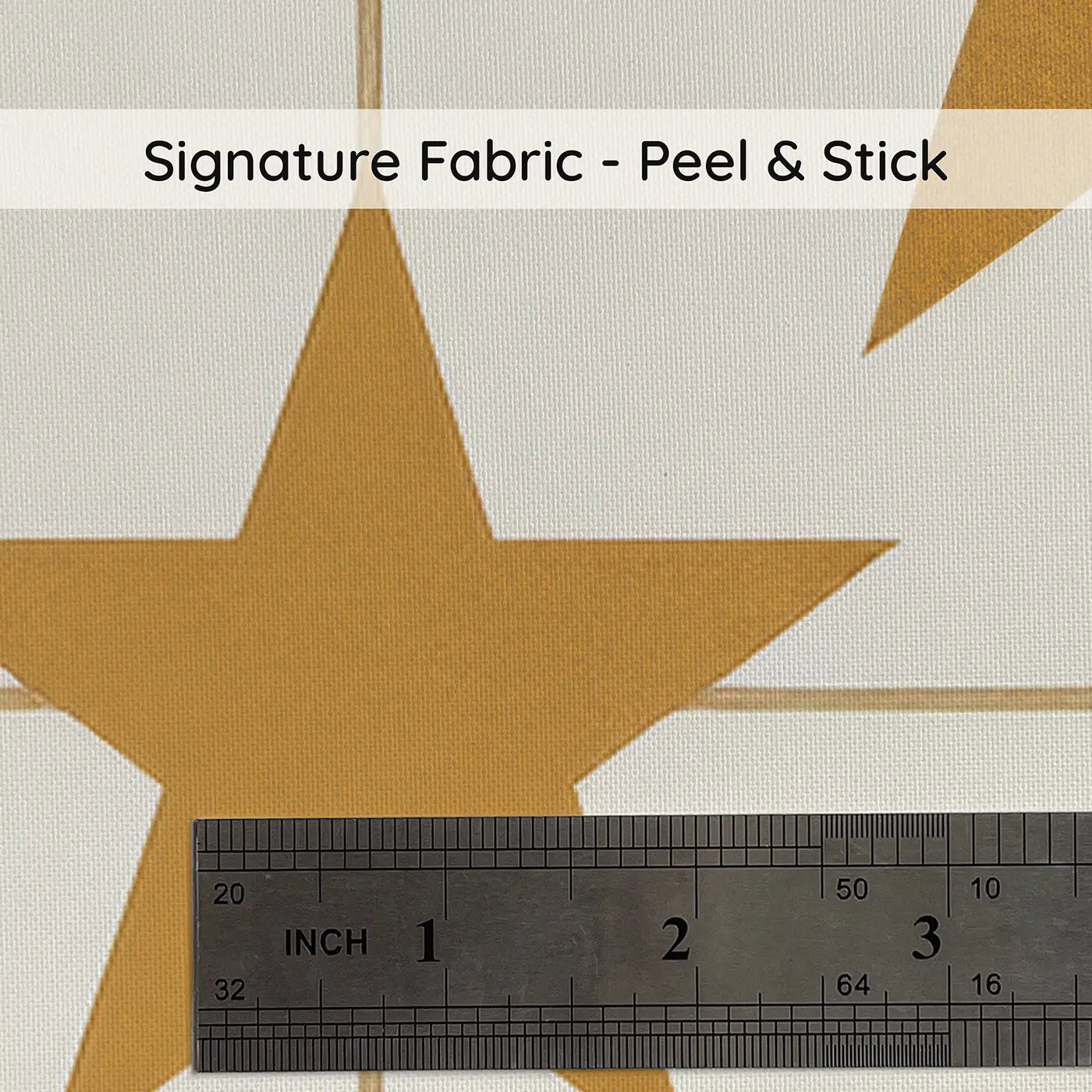 Stars Even Geometric on peel and stick fabric - Whimsy Tots