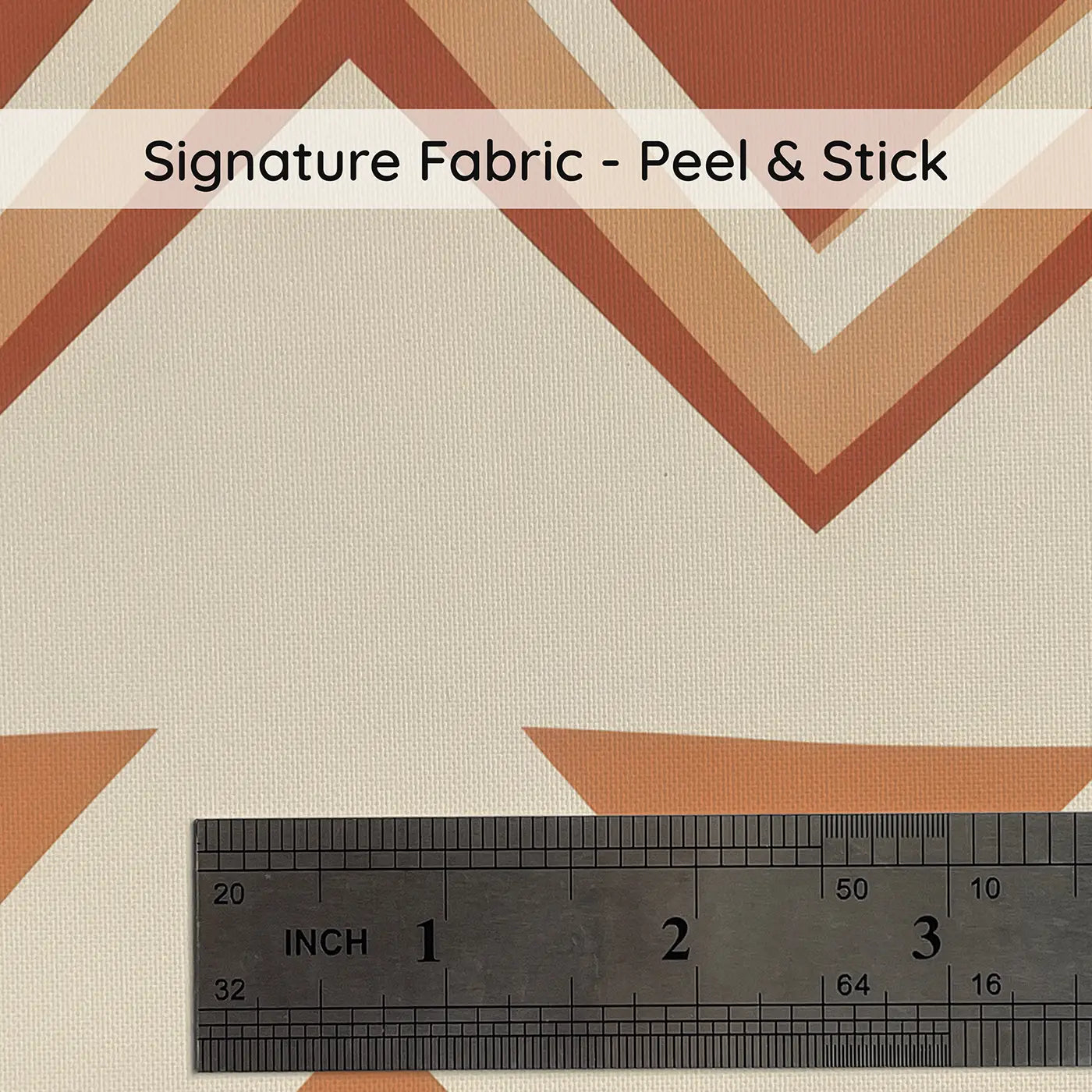 Bold Chevron Geometric on peel and stick fabric - Whimsy Tots