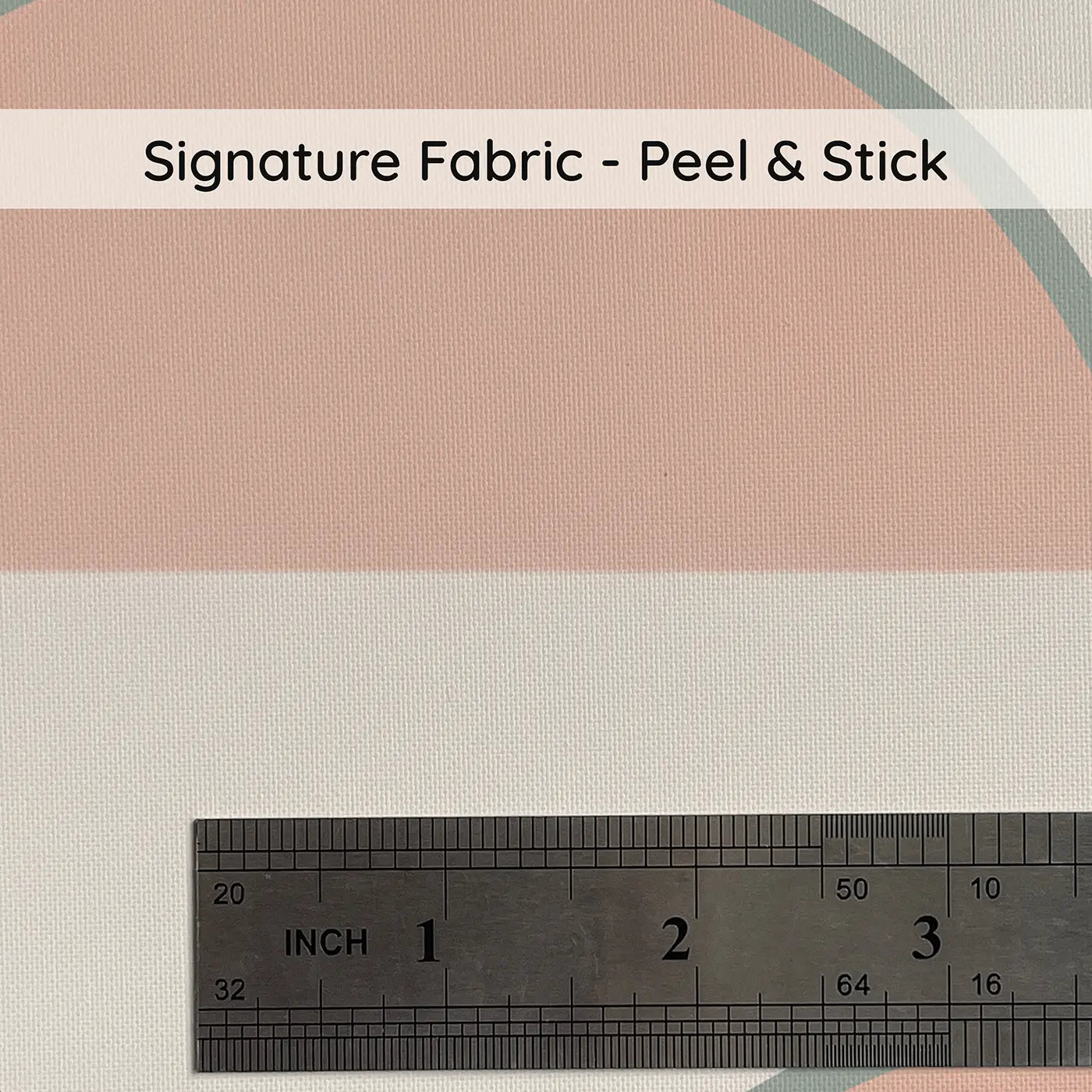 Scallop Fan Tiles Geometric on peel and stick fabric - Whimsy Tots